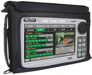 Messgeräte ROVER HD TAB 700 mit vielen Optionen wie Glasfasereingang erhältlich Antennenmessgerät